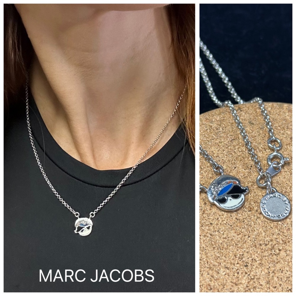 Marc Jacobs silver necklace NWOT